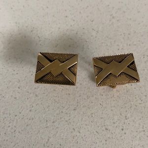 Vintage Gold Cuff Links